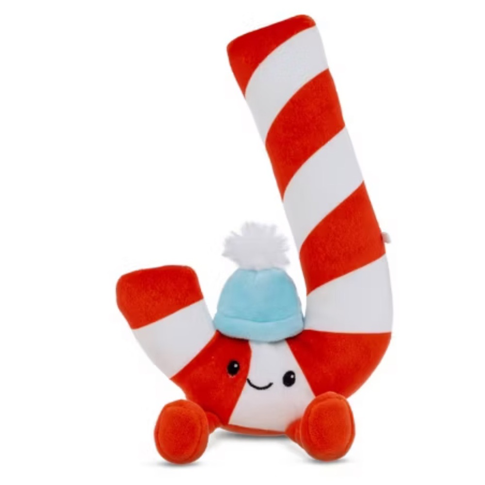 Last One! 9" Candycane Plush - Gigglescape